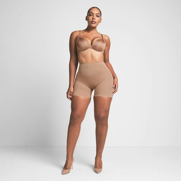 Skims LOW BACK SHORT Shapewear Beige Sz 2X - Picture 2 of 7